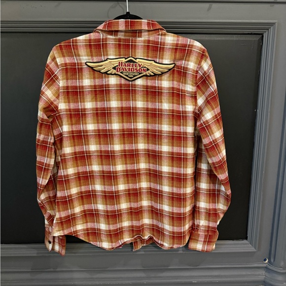 Limited edition 120th Harley Davidson anniversary women's flannel - Picture 2 of 5
